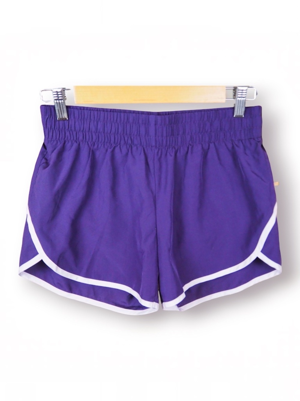 Athletic Works Purple Violet Sport Shorts Women Size XS Athleisure